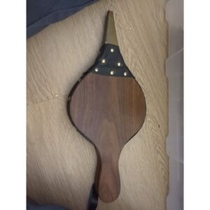 Bellows, Fireplace Bellows 15 Inch x 6.5 Inch, Air Bellow Fireplace Blower Leath